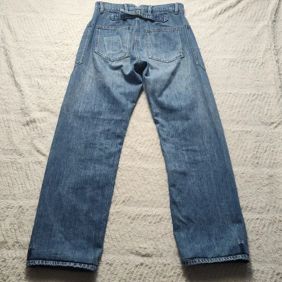 Sandrine Rose Women's Denim Blue Jeans Size 27 Button Fly - Picture 6 of 12